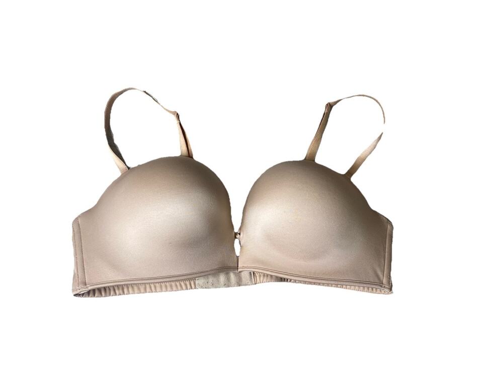Victoria’s Secret BOMBSHELL Bra Add 2 Cup Plunge Push Up 36B Nude multiway